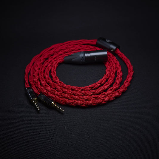 Paruoštas siuntimui kabelis, skirtas „Focal“, „Denon“, „Sony“, „Hifiman“