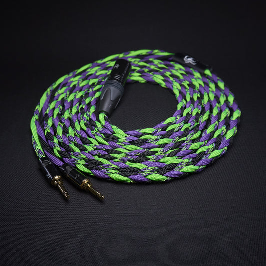 Paruoštas siuntimui kabelis, skirtas „Focal“, „Denon“, „Sony“, „Hifiman“, „Meze“