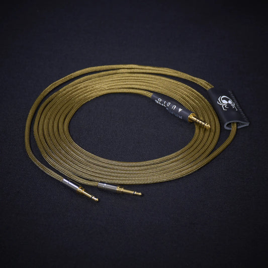Fostex T60RPmk2 Custom Cable (Dual 3.5mm TS) - Medusa Series