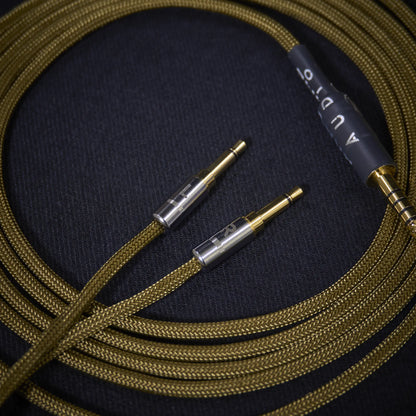 Fostex T60RPmk2 Custom Cable (Dual 3.5mm TS) - Medusa Series