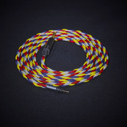 Shure SRH940, SRH840, SRH750 & SRH440 Custom Cable (Single Locking 2.5mm) - Aranea Series