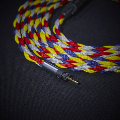 Shure SRH940, SRH840, SRH750 & SRH440 Custom Cable (Single Locking 2.5mm) - Aranea Series