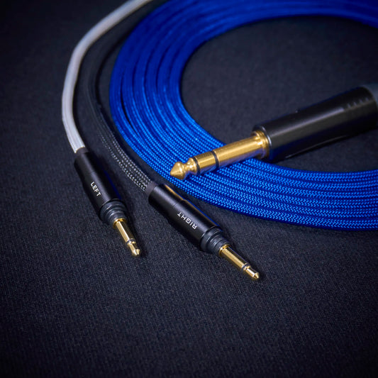 Connector detail of the Yamaha YH-5000SE custom cable - Medusa Series