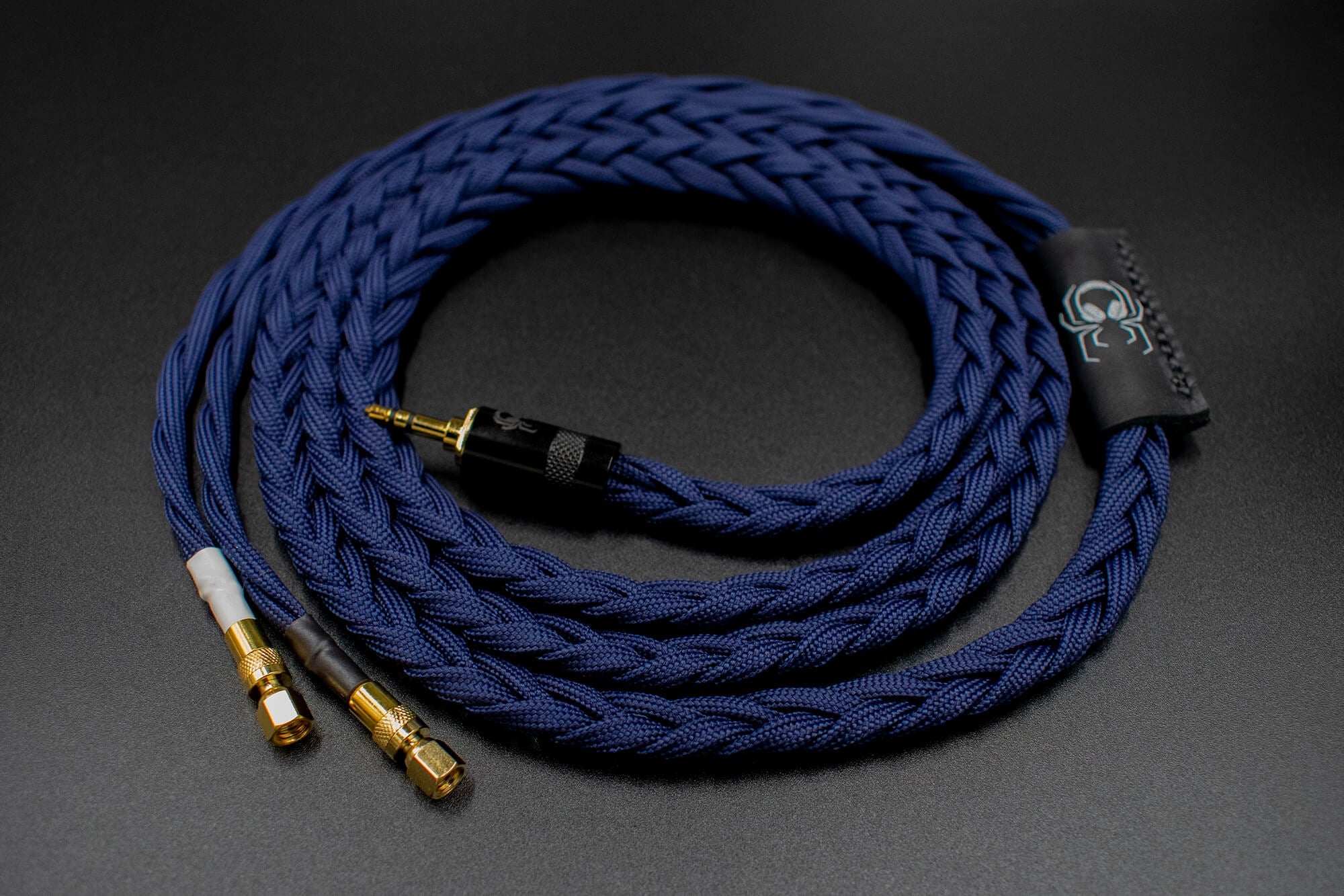 Cable for Legacy Hifiman HE500/HE400/HE6/HE4/HE560- Dual hot SMC Connectors - Custom Length, Jack 2.5mm/3.5mm/4.4mm/6.3mm and 4-Pin XLR Balanced